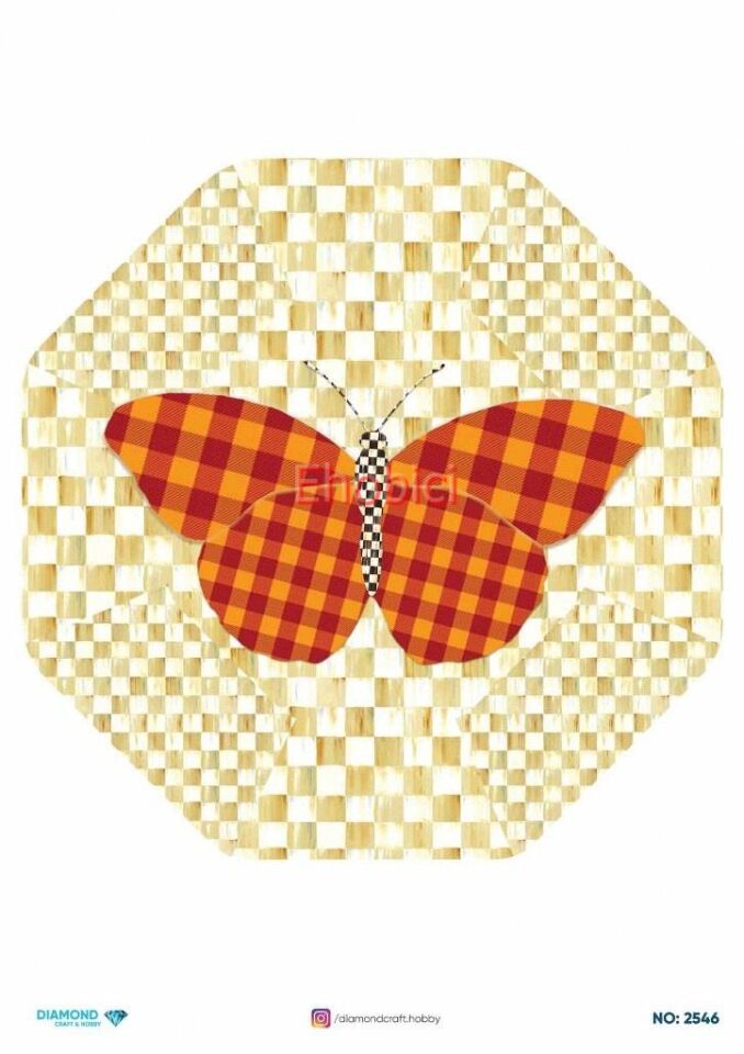 Diamond Pirinç Dekopaj Kağıdı - 2546
