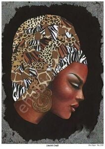 Lineart Pirinç Dekopaj Kağıdı Model - 1787