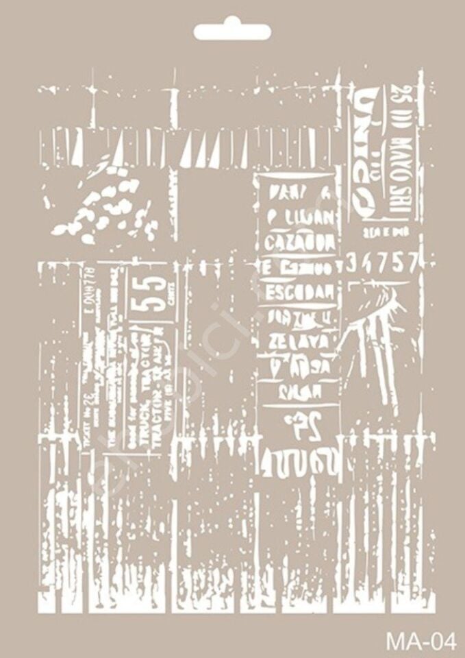 Cadence MA04 Mix Media Stencil