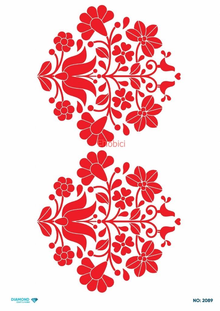 Diamond Pirinç Dekopaj Kağıdı - 2089