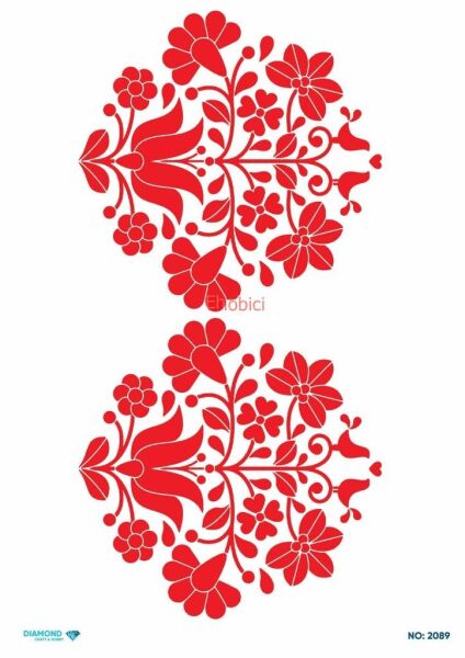 Diamond Pirinç Dekopaj Kağıdı - 2089