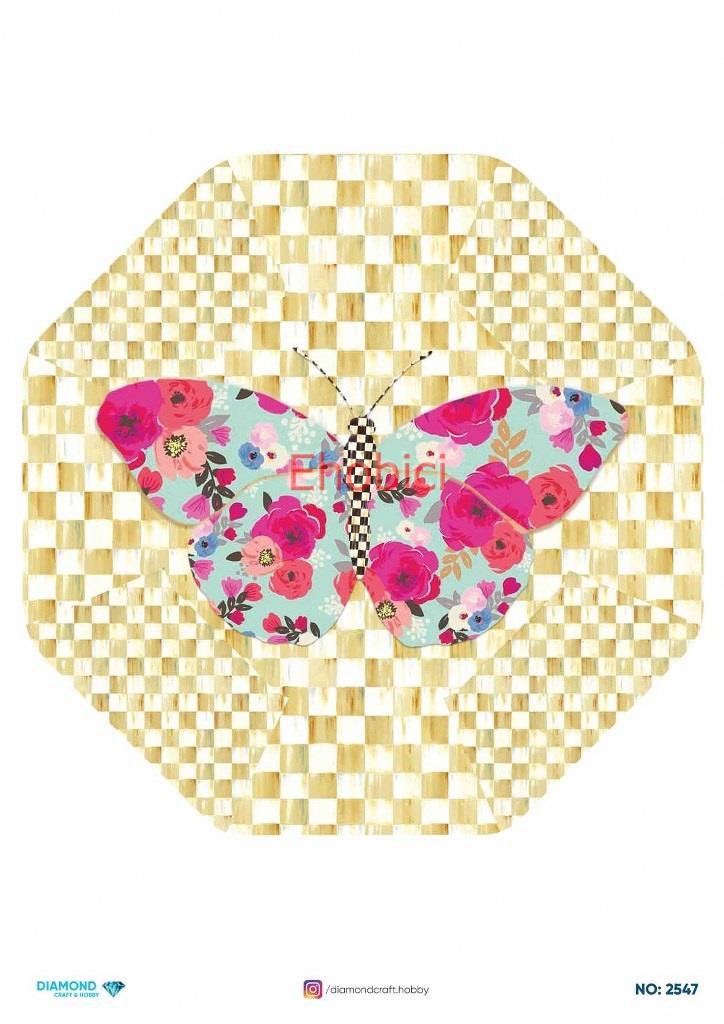 Diamond Pirinç Dekopaj Kağıdı - 2547