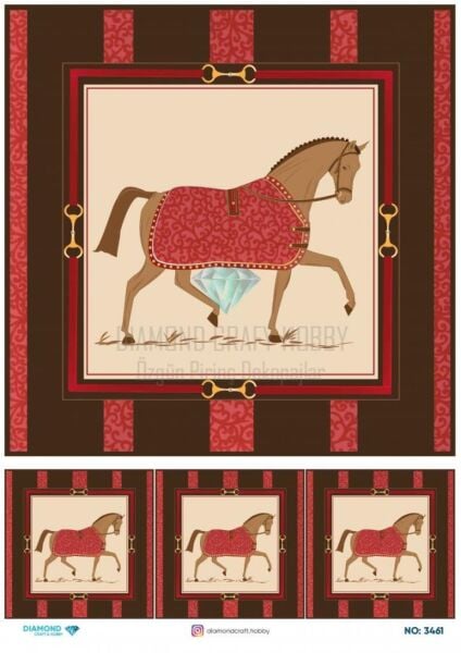 Diamond Pirinç Dekopaj Kağıdı - 3461