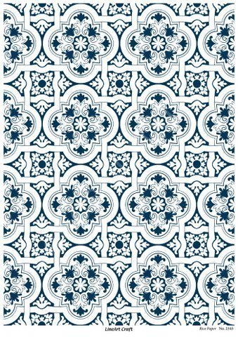 Lineart Pirinç Dekopaj Kağıdı Model - 2345