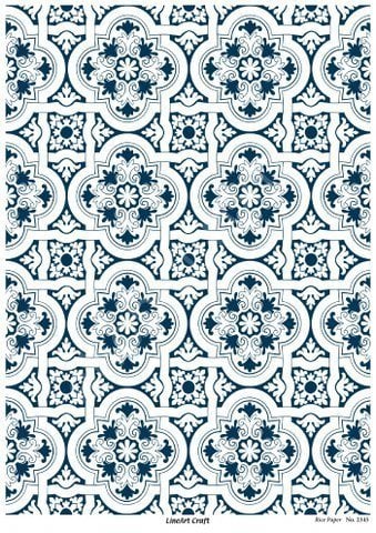 Lineart Pirinç Dekopaj Kağıdı Model - 2345