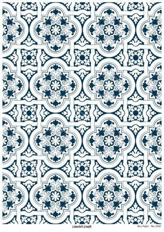 Lineart Pirinç Dekopaj Kağıdı Model - 2345