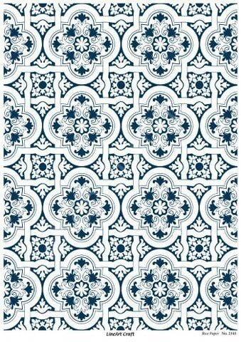 Lineart Pirinç Dekopaj Kağıdı Model - 2345