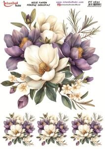 Pirinç Dekopaj Kağıdı 30x42cm PT-1631