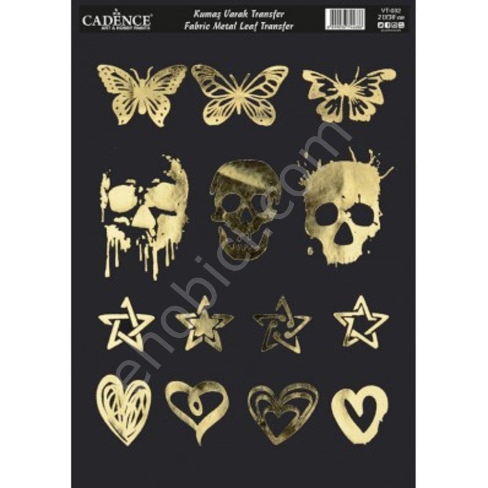 VT-32  Cadence Kumaş Varak Transfer 21x30cm