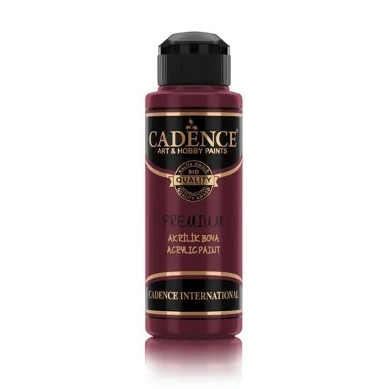 Cadence Akrilik Boya 2004 Vişne Ahşap Boyası 120ML
