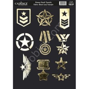 VT-33  Cadence Kumaş Varak Transfer 21x30cm