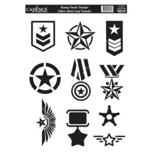 VT-33  Cadence Kumaş Varak Transfer 21x30cm