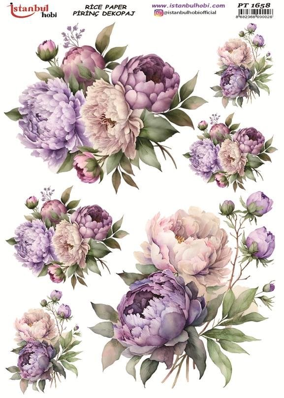 Pirinç Dekopaj Kağıdı 30x42cm PT-1658