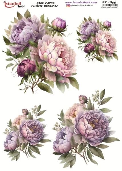 Pirinç Dekopaj Kağıdı 30x42cm PT-1659