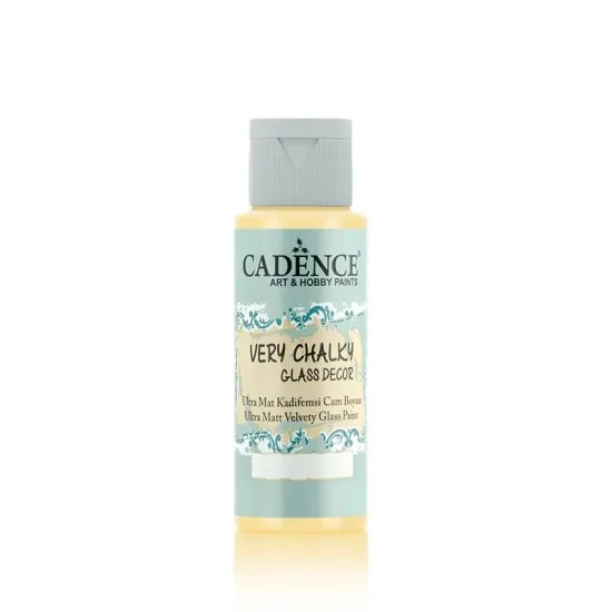 Cadence Very Chalky Glass CG-1336 Vanilya Sarı