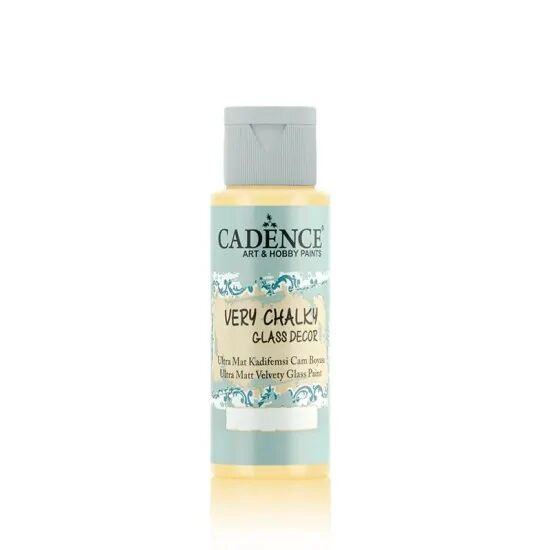 Cadence Very Chalky Glass CG-1336 Vanilya Sarı