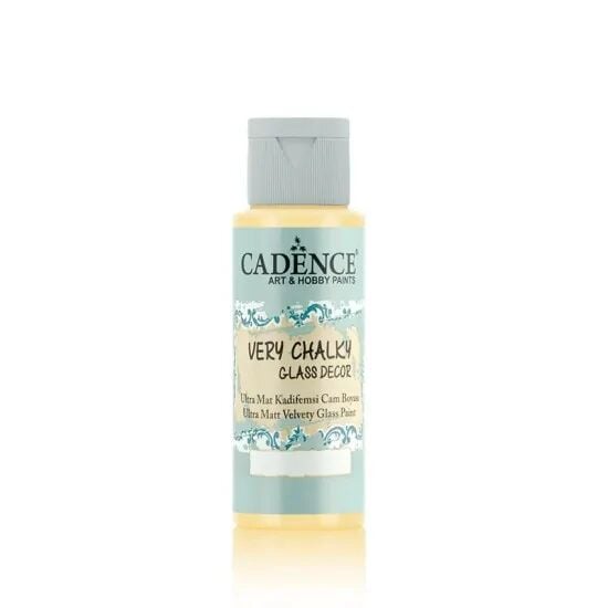 Cadence Very Chalky Glass CG-1336 Vanilya Sarı