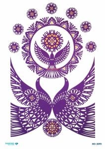 Diamond Pirinç Dekopaj Kağıdı - 2093