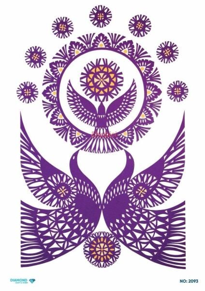 Diamond Pirinç Dekopaj Kağıdı - 2093