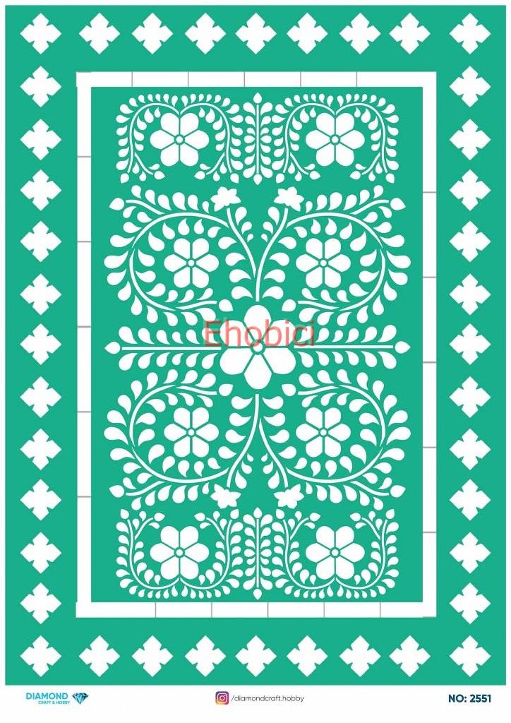 Diamond Pirinç Dekopaj Kağıdı - 2551