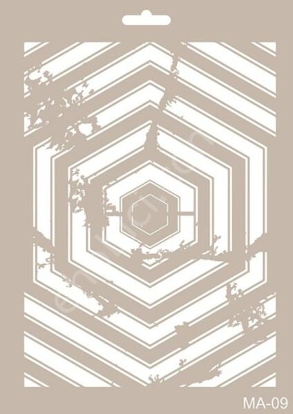 Cadence MA09 Mix Media Stencil