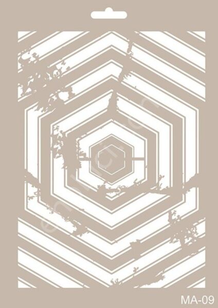 Cadence MA09 Mix Media Stencil