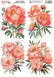 Pirinç Dekopaj Kağıdı 30x42cm PT-1666