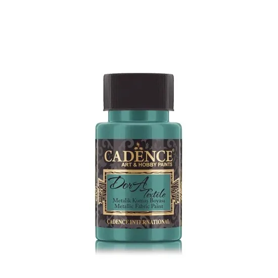 Cadence Dora Metalik Kumaş Boyası 1135 Yeşil 50ml