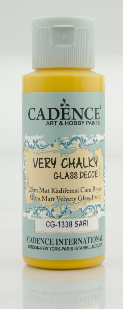 Cadence Very Chalky Glass CG-1338 Sarı