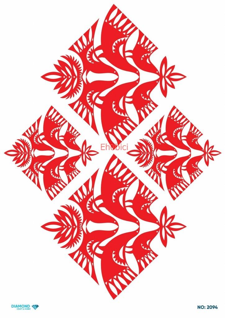 Diamond Pirinç Dekopaj Kağıdı - 2094