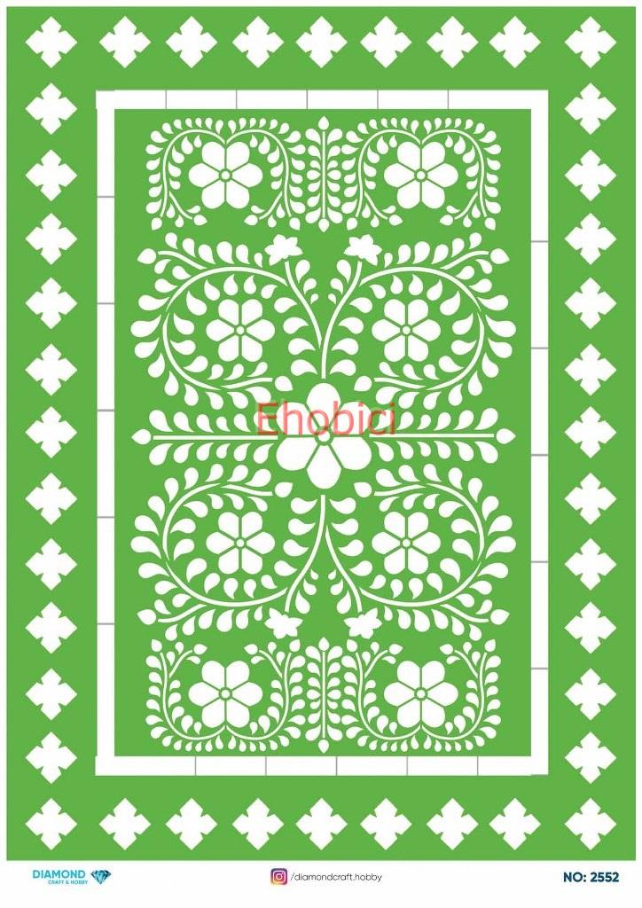 Diamond Pirinç Dekopaj Kağıdı - 2552