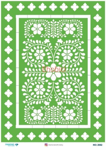 Diamond Pirinç Dekopaj Kağıdı - 2552