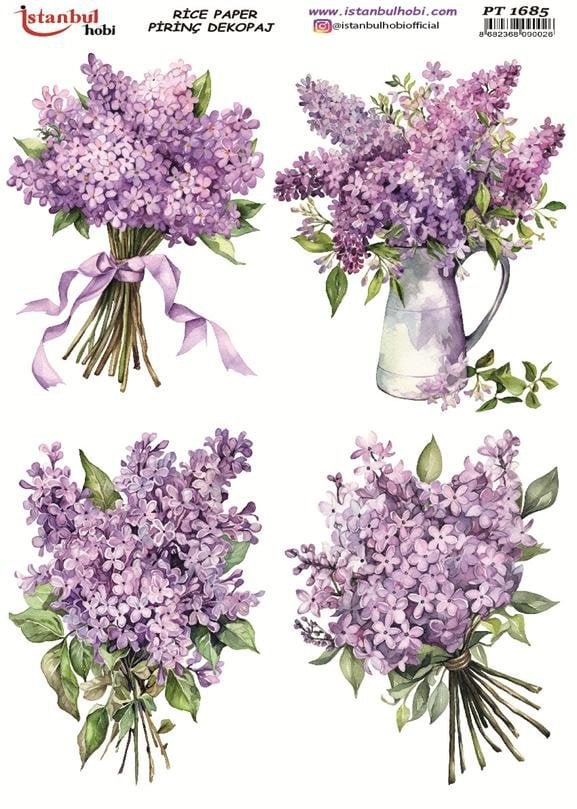 Pirinç Dekopaj Kağıdı 30x42cm PT-1685