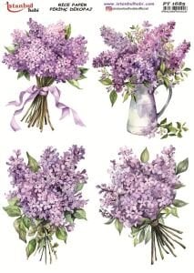 Pirinç Dekopaj Kağıdı 30x42cm PT-1685