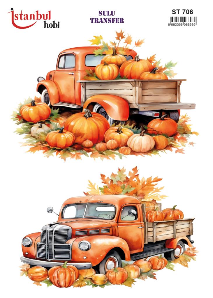 Sulu Transfer Kağıdı 25x35cm ST-706