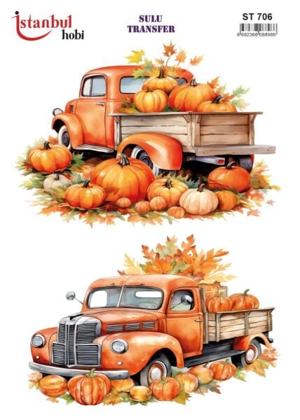 Sulu Transfer Kağıdı 25x35cm ST-706