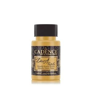 Cadence Dora Metalik Kumaş Boyası 1136 Altın 50ml