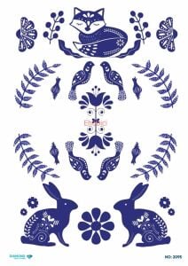 Diamond Pirinç Dekopaj Kağıdı - 2095