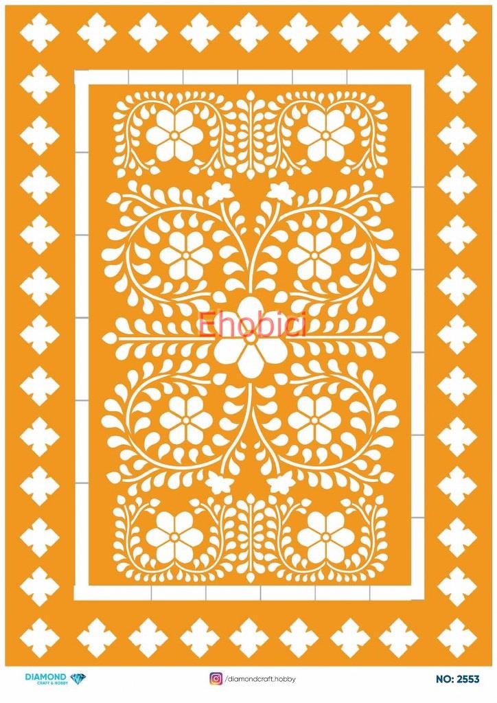 Diamond Pirinç Dekopaj Kağıdı - 2553