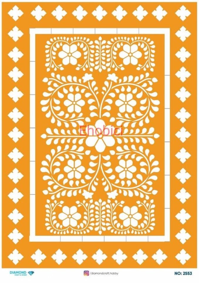 Diamond Pirinç Dekopaj Kağıdı - 2553