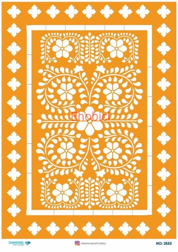 Diamond Pirinç Dekopaj Kağıdı - 2553