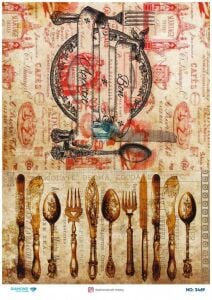 Diamond Pirinç Dekopaj Kağıdı - 3469