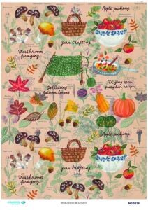 Diamond Pirinç Dekopaj Kağıdı - 5319