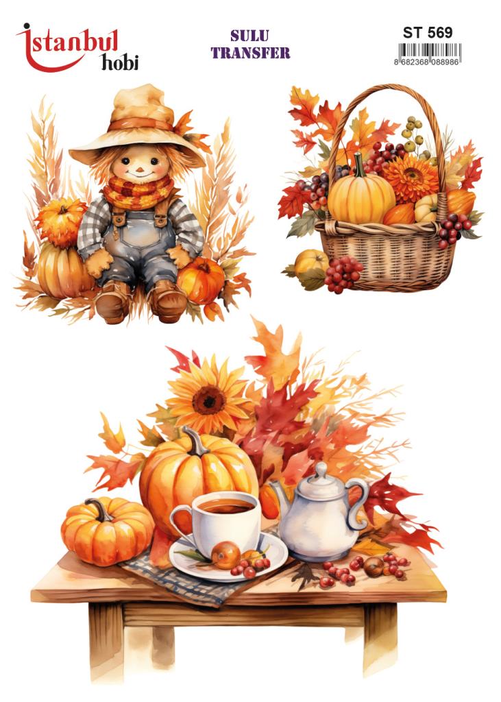 Sulu Transfer Kağıdı 25x35cm ST-569