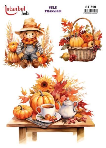 Sulu Transfer Kağıdı 25x35cm ST-569