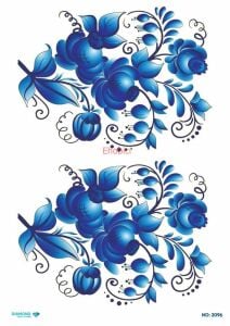 Diamond Pirinç Dekopaj Kağıdı - 2096