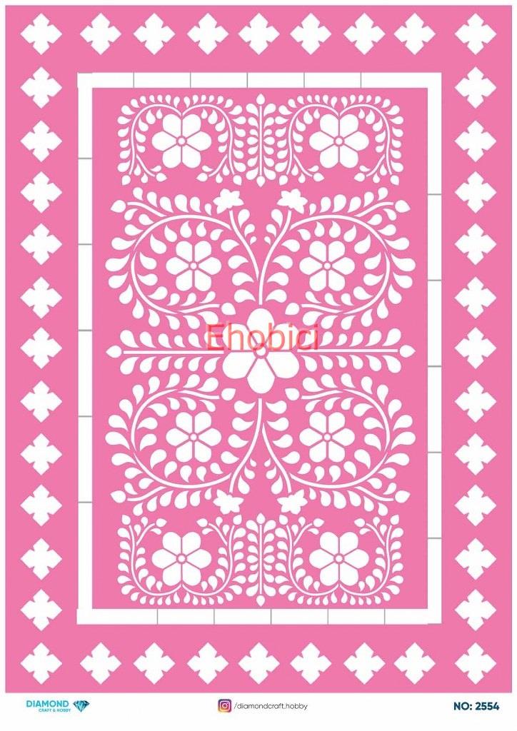 Diamond Pirinç Dekopaj Kağıdı - 2554
