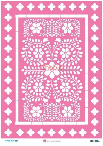 Diamond Pirinç Dekopaj Kağıdı - 2554