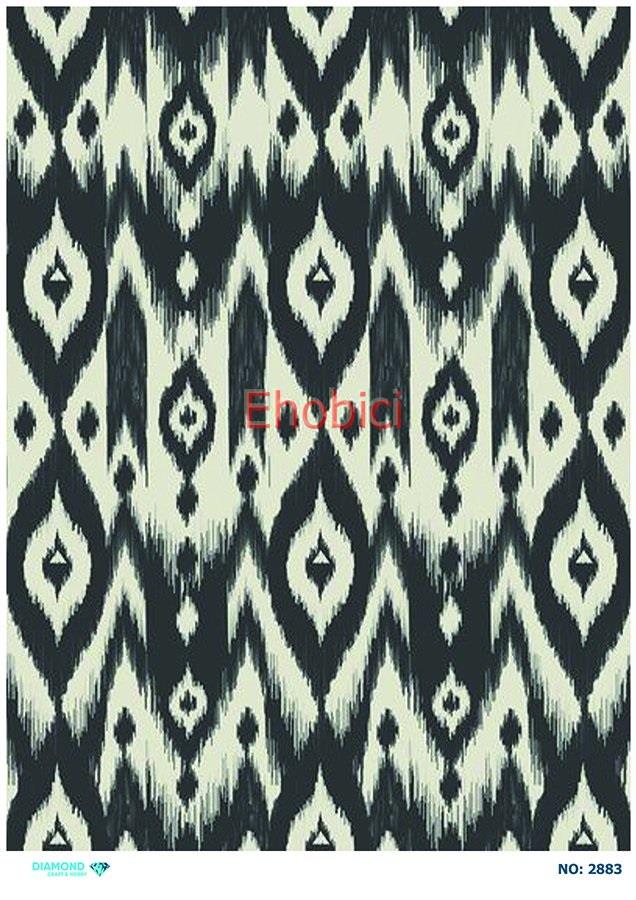 Diamond Pirinç Dekopaj Kağıdı - 2883