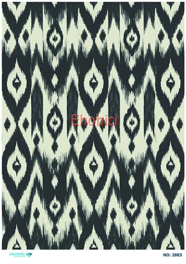Diamond Pirinç Dekopaj Kağıdı - 2883